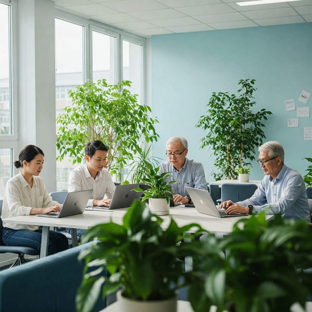 Calm Collaborative Workplace