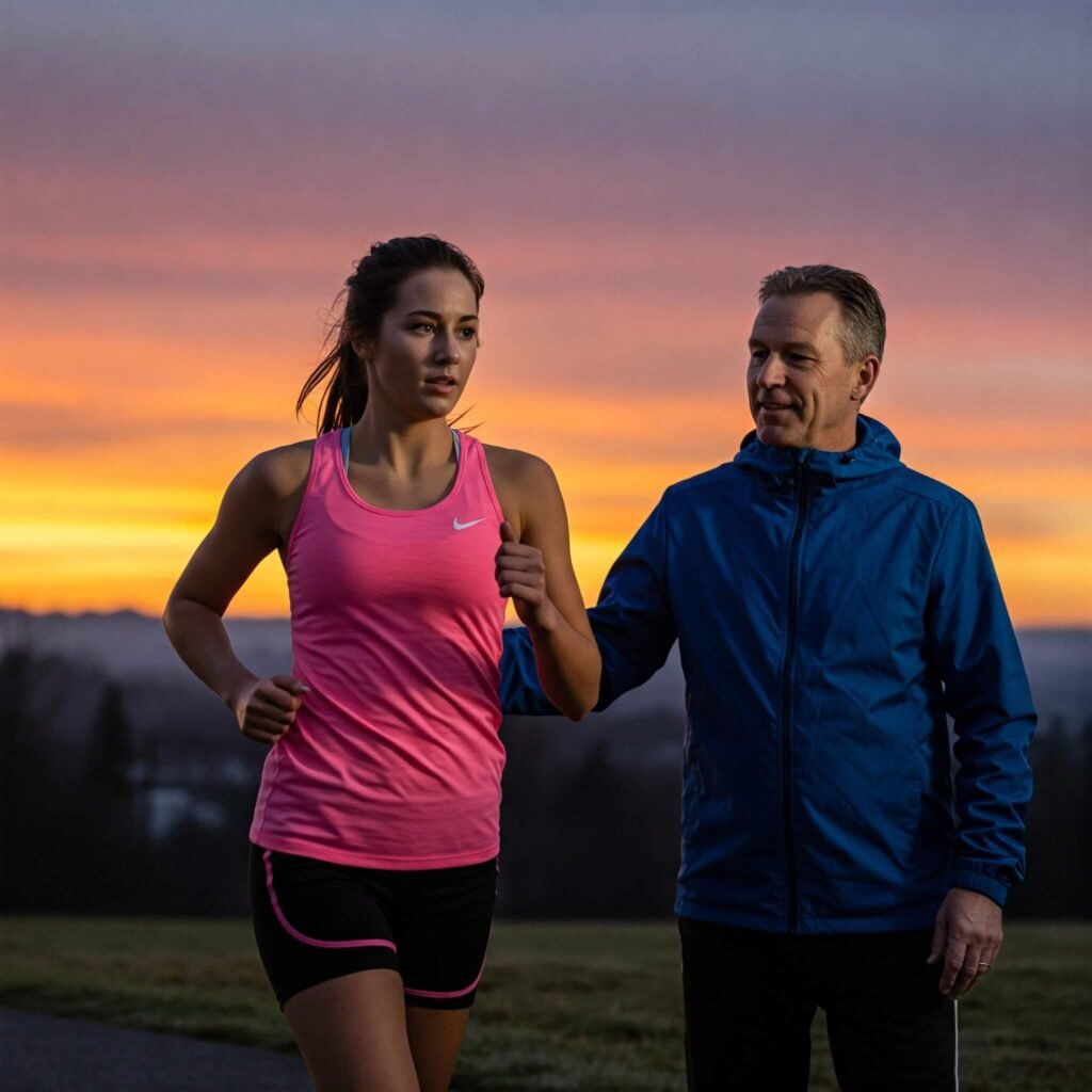 Sunrise Jog with Coach