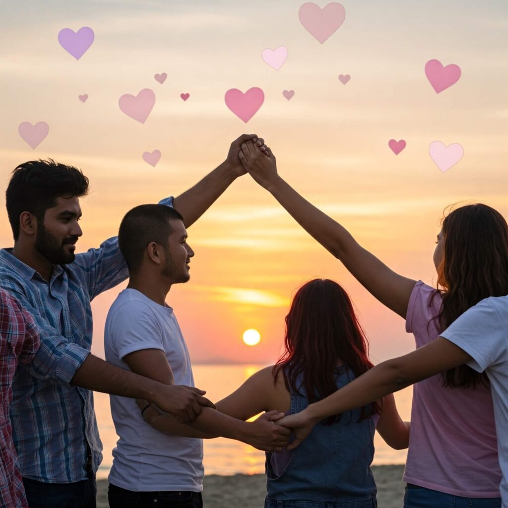 Diverse Unity at Sunrise