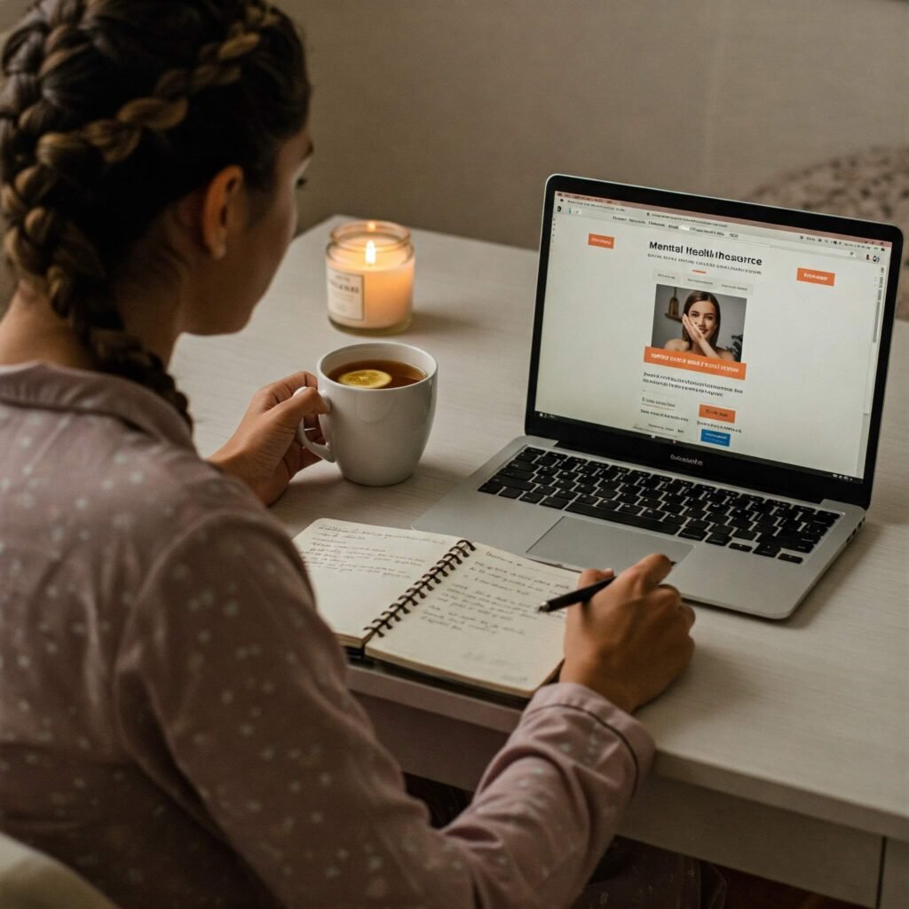 Cozy Desk, Clear Mind: Journaling for Mental Health