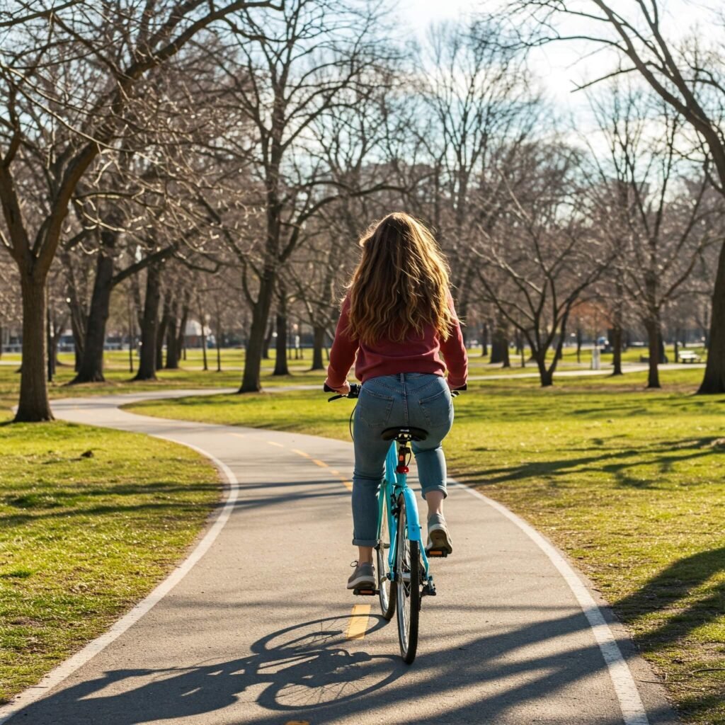 Urban Park Biking