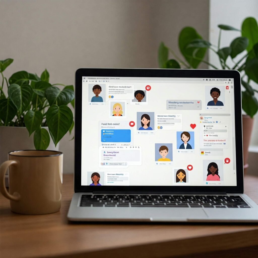 Warm Online Forum Community