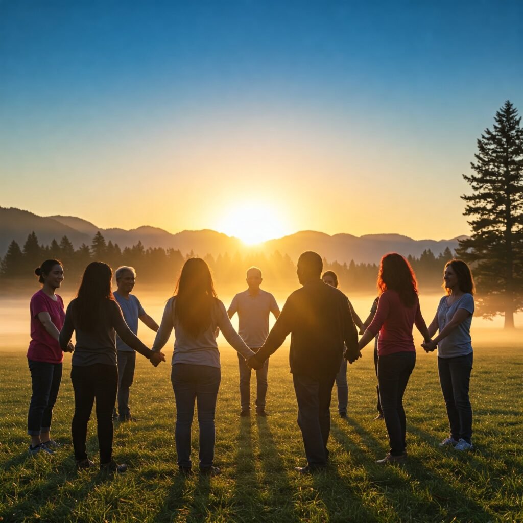 Sunrise community circle renewal