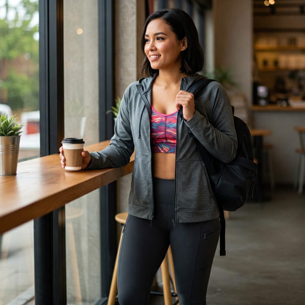 Workout to Coffee Shop Style