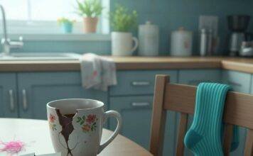 Navigating Mental Health Services: How to Choose the Right One for You A chipped mug, a "Call therapist!!" note, a cracked phone, and a mismatched sock on a kitchen table.