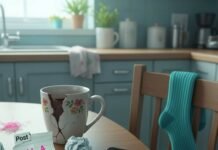 Navigating Mental Health Services: How to Choose the Right One for You A chipped mug, a "Call therapist!!" note, a cracked phone, and a mismatched sock on a kitchen table.